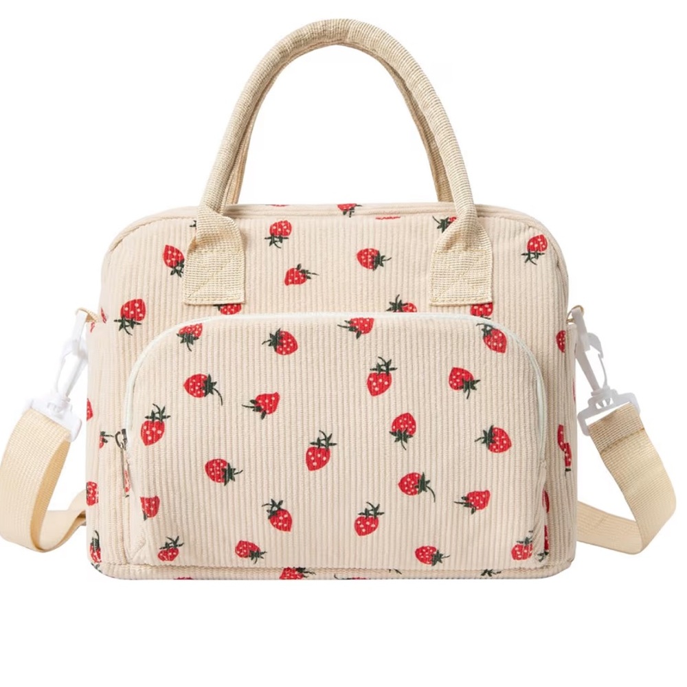 Insulated Lunch Bag Strawberry